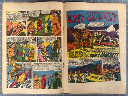 DAVY CROCKETT AND THE FRONTIER FIGHTERS #9 [COLOUR COMICS] AUSTRALIAN 1956