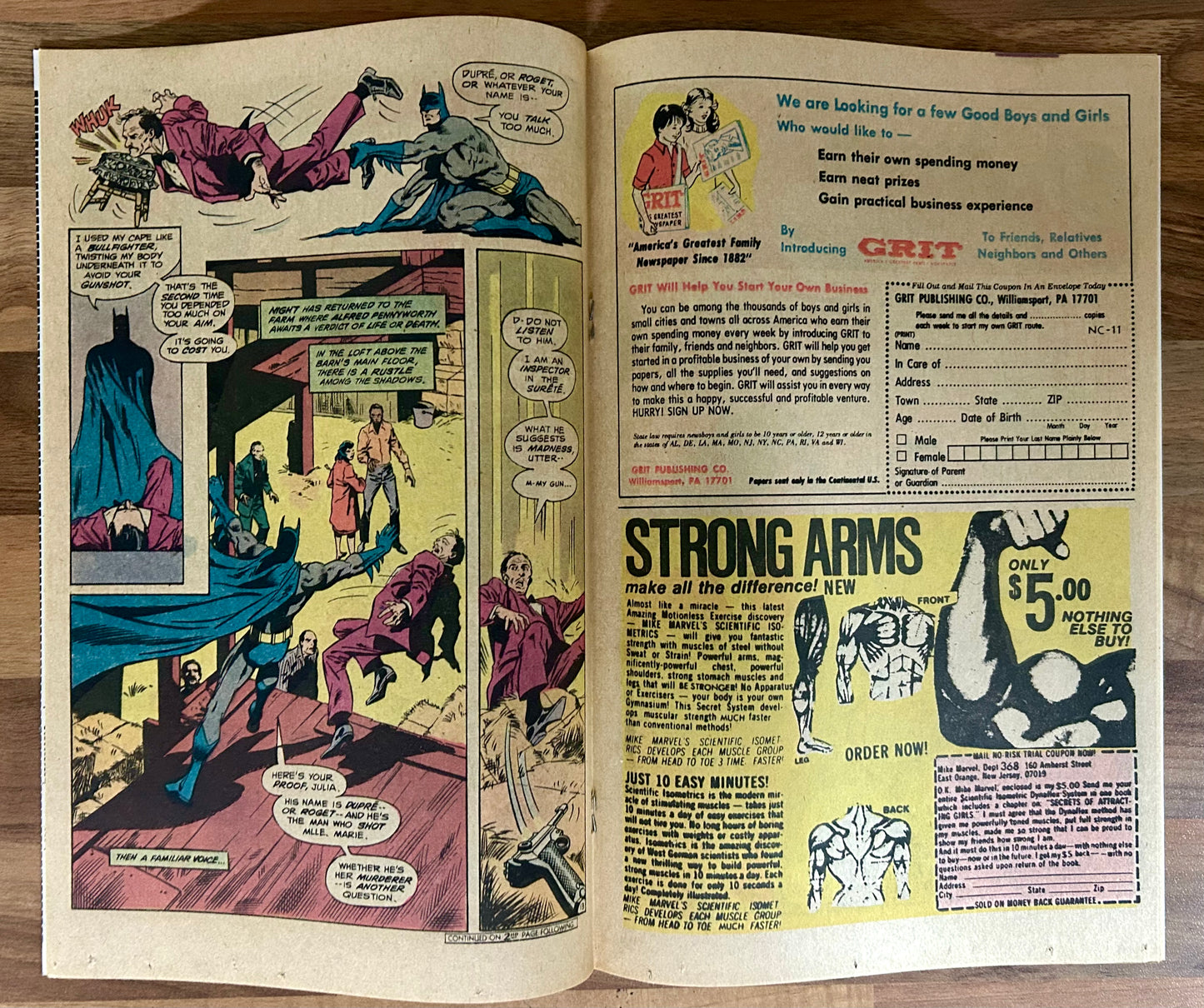 DETECTIVE COMICS #502 [DC COMICS] DIRECT 1981 VF/NM