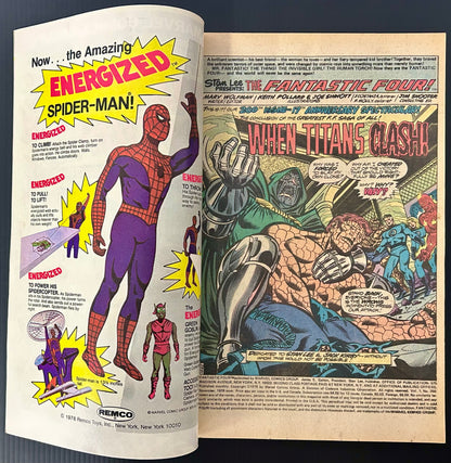 🔑 FANTASTIC FOUR #200 [MARVEL COMICS] NEWSSTAND *MILESTONE ISSUE* 1978 FN/VF