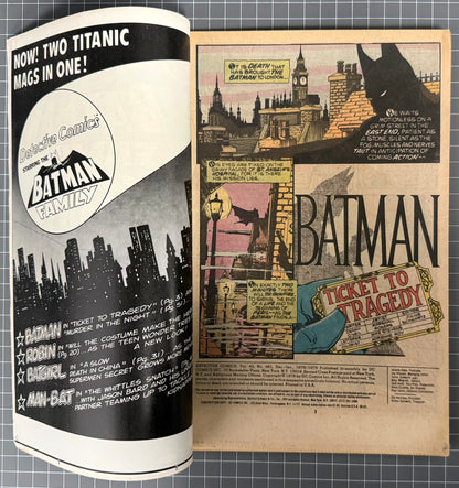 DETECTIVE COMICS #481 [DC COMICS] *JIM STARLIN COVER* 1978 FN+