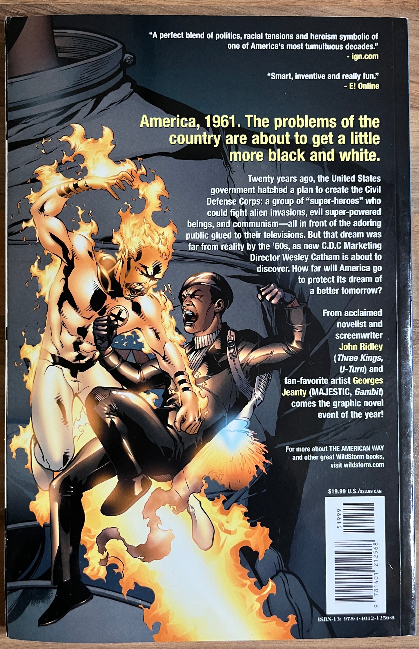 The American Way  Graphic Novel by John  Ridley, Georges Jeanty First Edition, 2007