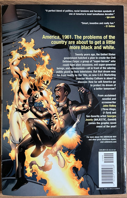 The American Way  Graphic Novel by John  Ridley, Georges Jeanty First Edition, 2007