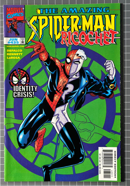THE AMAZING SPIDER-MAN #435 [MARVEL COMICS] DIRECT 1998 VF