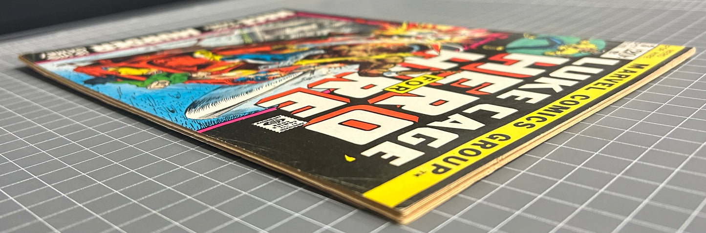 HERO FOR HIRE #3 [MARVEL COMICS] DIRECT 1972 FN+