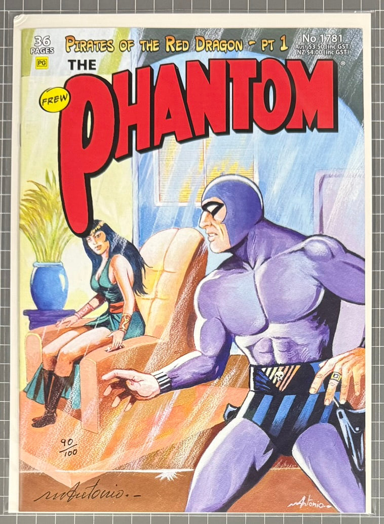 THE PHANTOM #1781 [FREW] ***SIGNED & LIMITED*** AUSTRALIAN COMIC 2017 NM