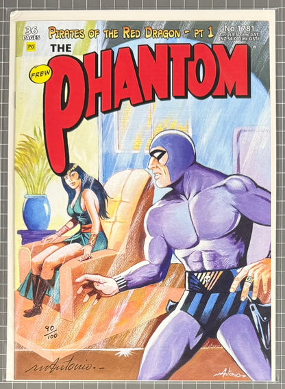 THE PHANTOM #1781 [FREW] ***SIGNED & LIMITED*** AUSTRALIAN COMIC 2017 NM