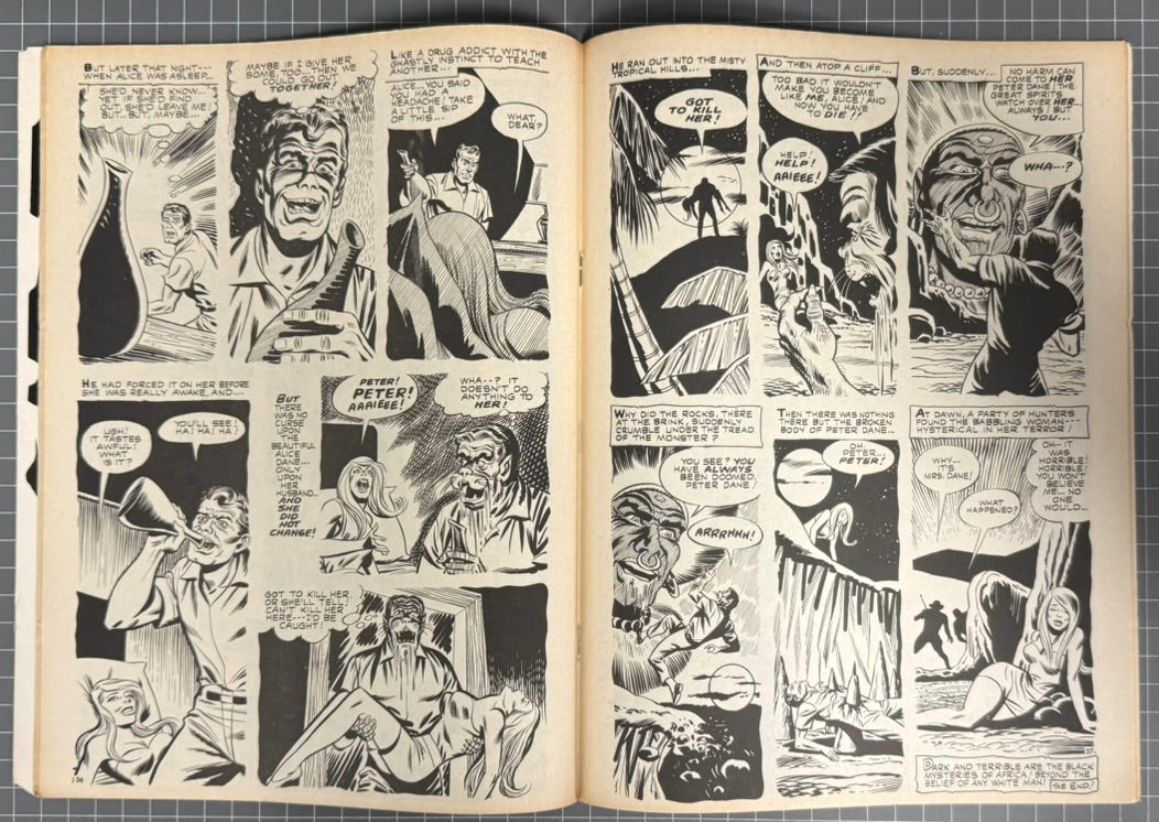 TALES FROM THE TOMB #1 VOL 2 [EERIE PUBLICATIONS] HORROR MAGAZINE 1970 VF-