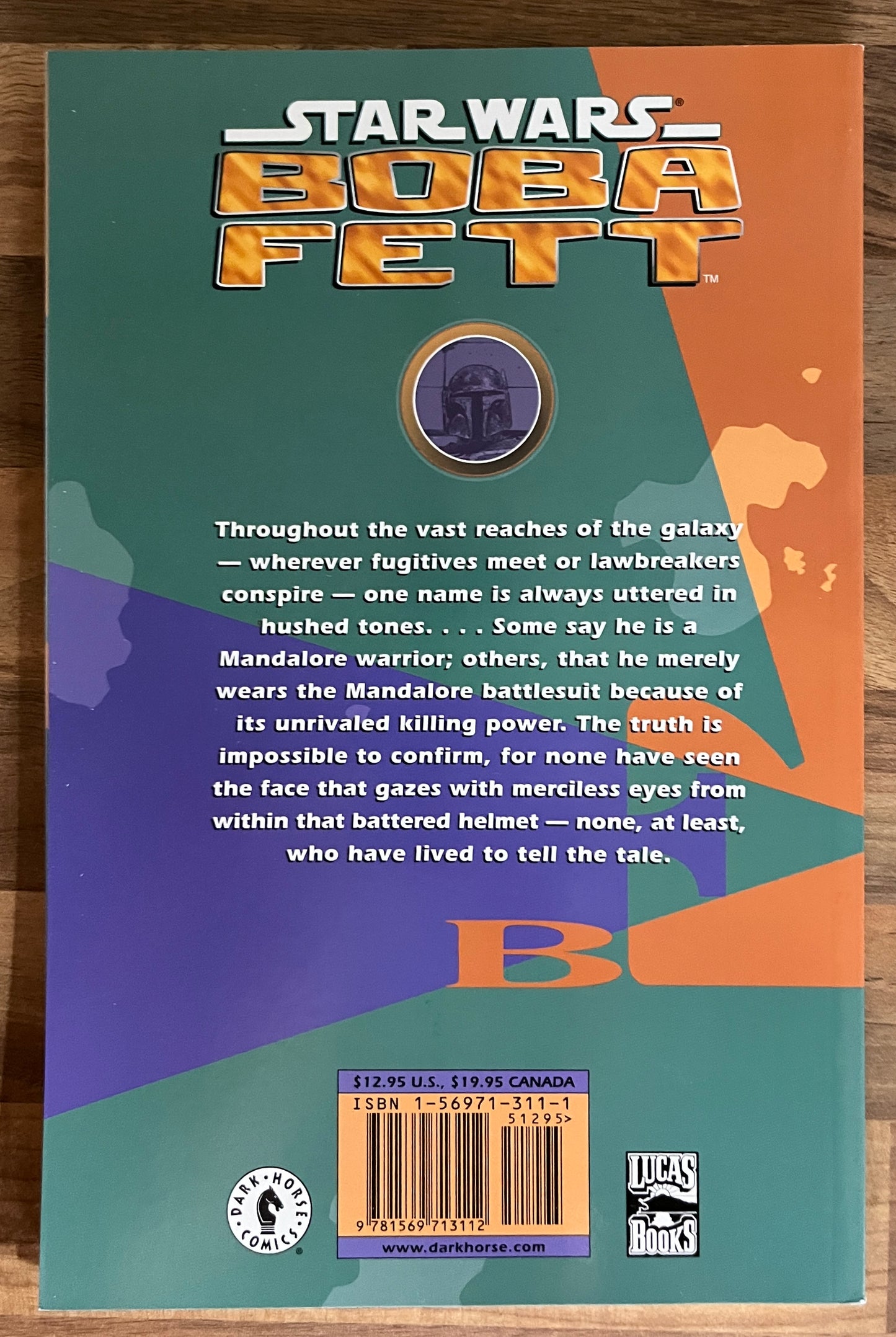 Star Wars: Boba Fett, Death, Lies & Treachery 1st Edition, 1998, Dark Horse