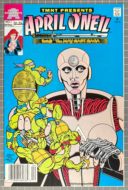 TMNT PRESENTS APRIL O'NEIL MAY EAST #1 [ARCHIE] DIRECT COMIC 1993 FN/VF
