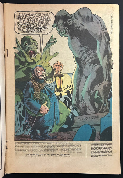 HOUSE OF SECRETS #99 [DC] COMIC 1972 GD