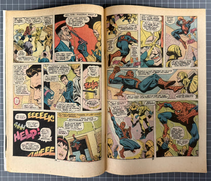 🔑 THE AMAZING SPIDER-MAN #156 [MARVEL COMICS] *1ST APP. MIRAGE* 1976 VG/FN