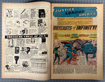 JUSTICE LEAGUE OF AMERICA #25 [DC COMICS] 1964 VG-