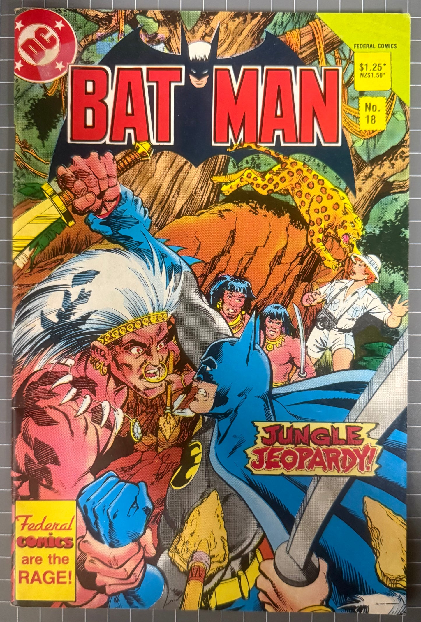 BATMAN #18 [FEDERAL COMICS] AUSTRALIAN DC 1985
