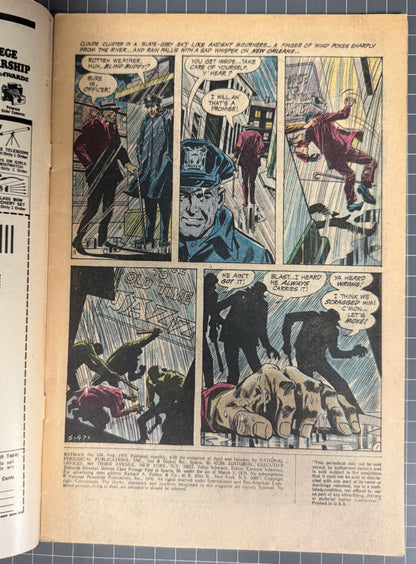 BATMAN #224 [DC COMICS] ***NEAL ADAMS COVER*** 1970 VG/FN