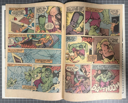 THE INCREDIBLE HULK #224 [MARVEL COMICS] NEWSSTAND 1978 VG