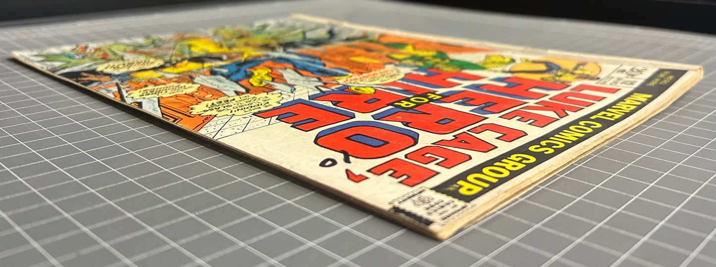 HERO FOR HIRE #12 [MARVEL COMICS] *LUKE CAGE* DIRECT 1973