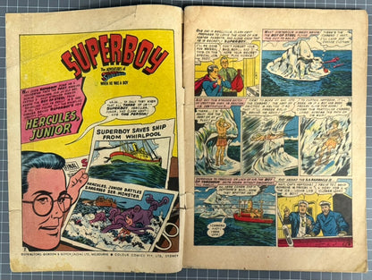 SUPERBOY #92 [COLOUR COMICS] AUSTRALIAN PRE-DECIMAL *SCARCE* 1956