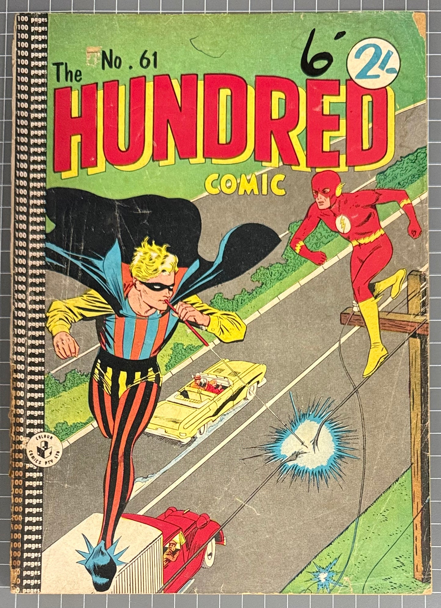 HUNDRED COMIC MONTHLY #61 [COLOUR COMICS] AUSTRALIAN DC 1961