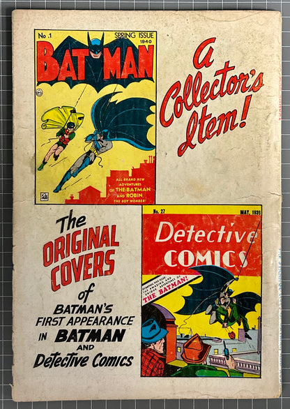 GIANT BATMAN ANNUAL #5 [DC COMICS] DIRECT 1963 GD/VG