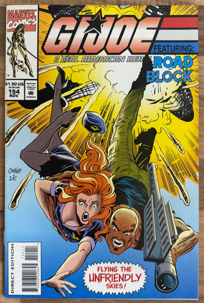 🔑 G.I. JOE: A REAL AMERICAN HERO #151-155 [MARVEL] LOT 5 COMICS HIGH GRADE 1994