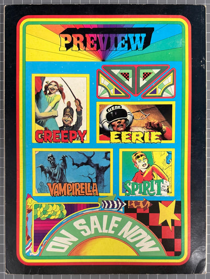 COMIX INTERNATIONAL #1 [WARREN PUBLISHING] MAGAZINE *RICHARD CORBAN* 1974 FN+