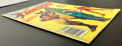 🔑 DAREDEVIL #196 [MARVEL COMICS] NEWSSTAND *DAREDEVIL X WOLVERINE* 1983 FN/VF