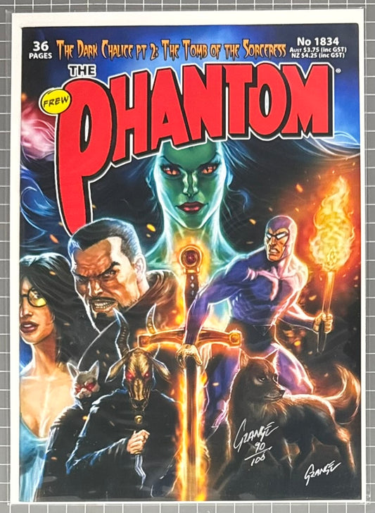 THE PHANTOM #1834 [FREW] ***SIGNED & LIMITED*** AUSTRALIAN COMIC 2019 NM