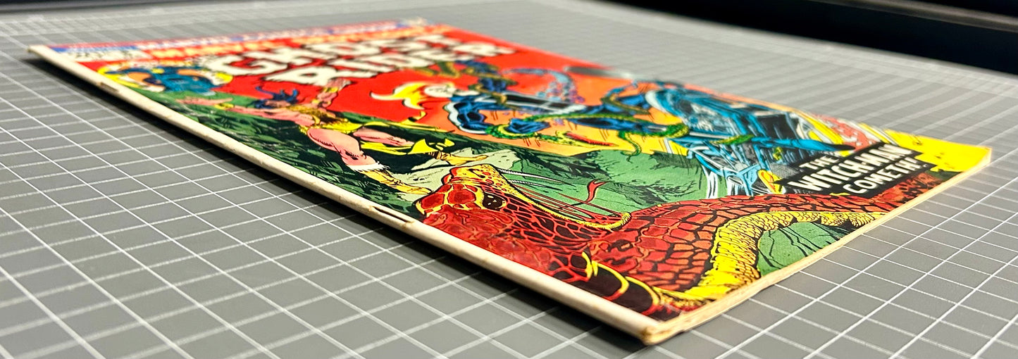 🔑 MARVEL SPOTLIGHT #8 [MARVEL COMICS] DIRECT *GHOST RIDER DEBUT* 1973 GD/VG