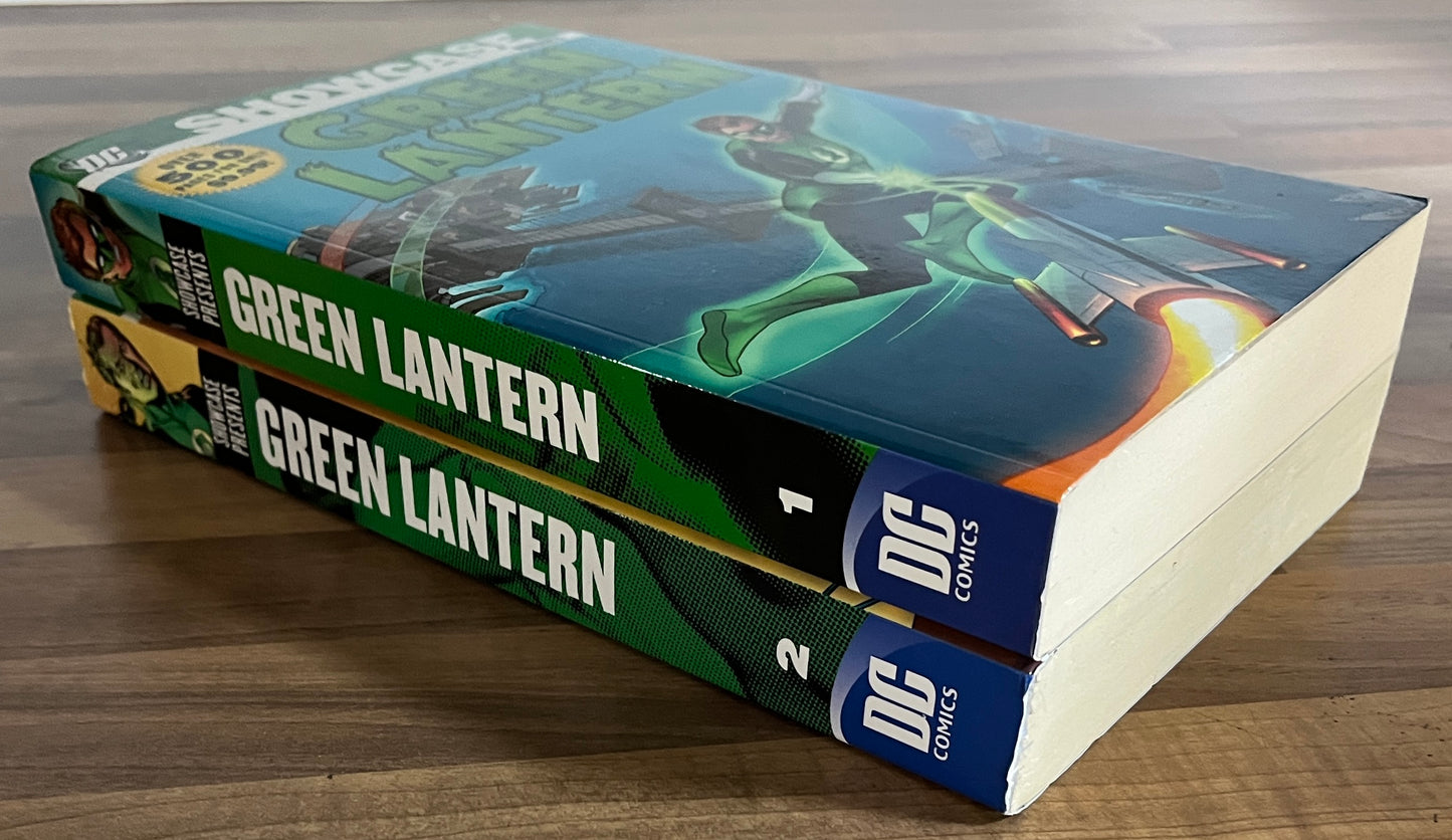DC Showcase Green Lantern Vol. 1 and 2, First Edition/ First Printing