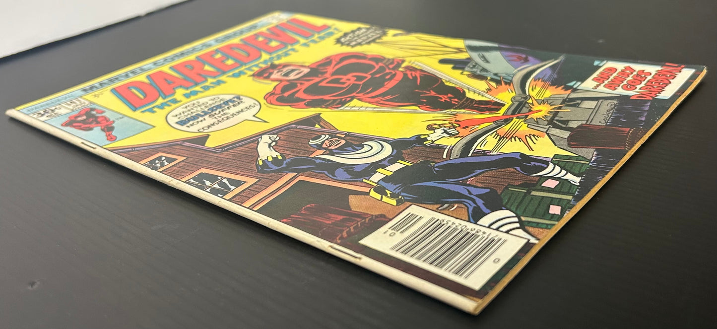 🔑 DAREDEVIL #141 [MARVEL COMICS] NEWSSTAND *3RD APPR BULLSEYE* 1977 FN/VF