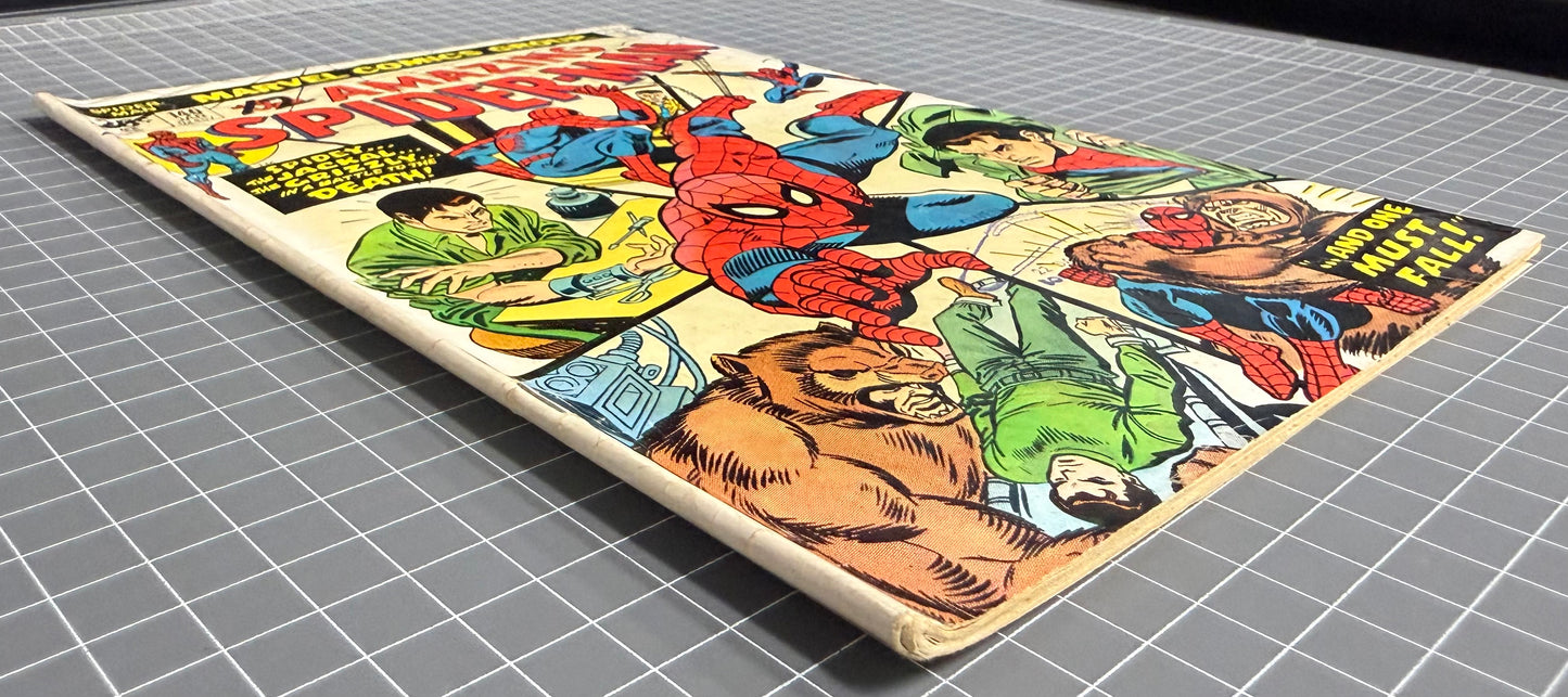 🔑 AMAZING SPIDER-MAN #140 [MARVEL COMICS] *1ST APP. GLORIA GRANT* 1975 GD+