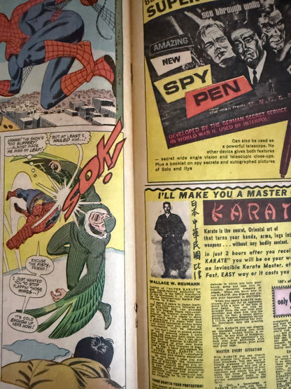 🔑 THE AMAZING SPIDER-MAN #48 (MARVEL) COMIC *1ST APP. VULTURE* 1967 VG-