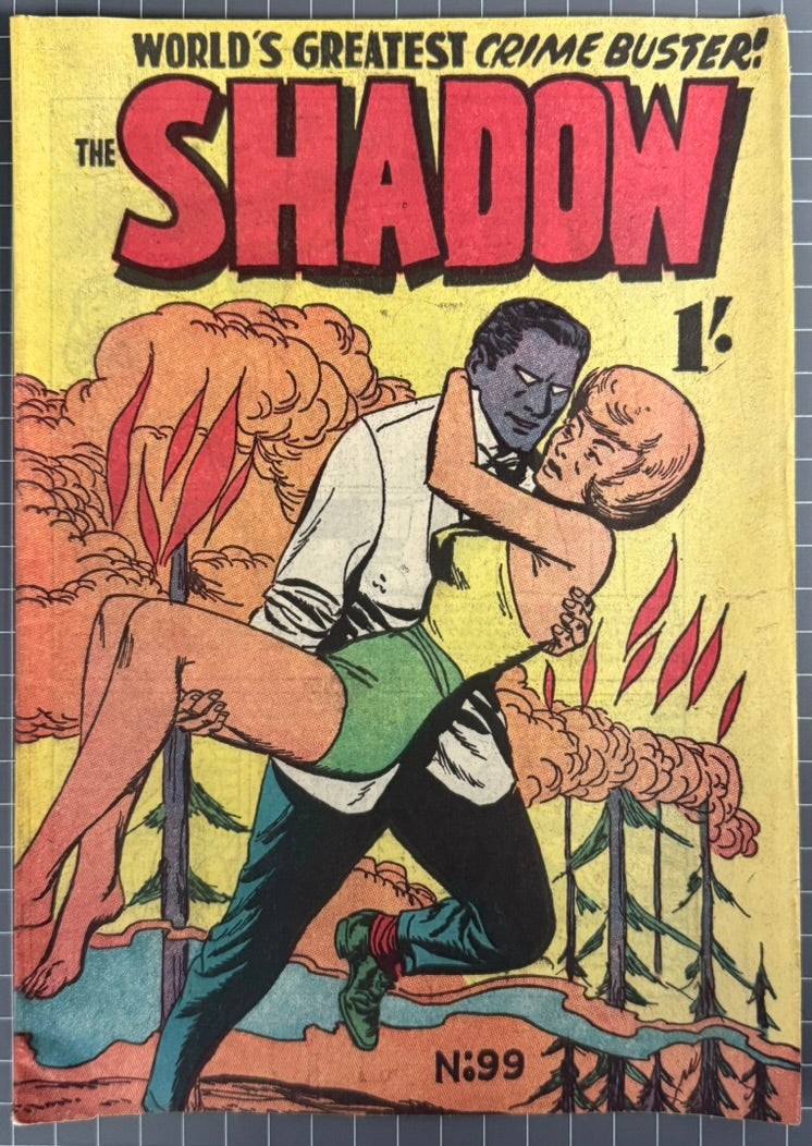 THE SHADOW #99 [TRICHO] AUSTRALIAN PRE-DECIMAL COMIC 1962