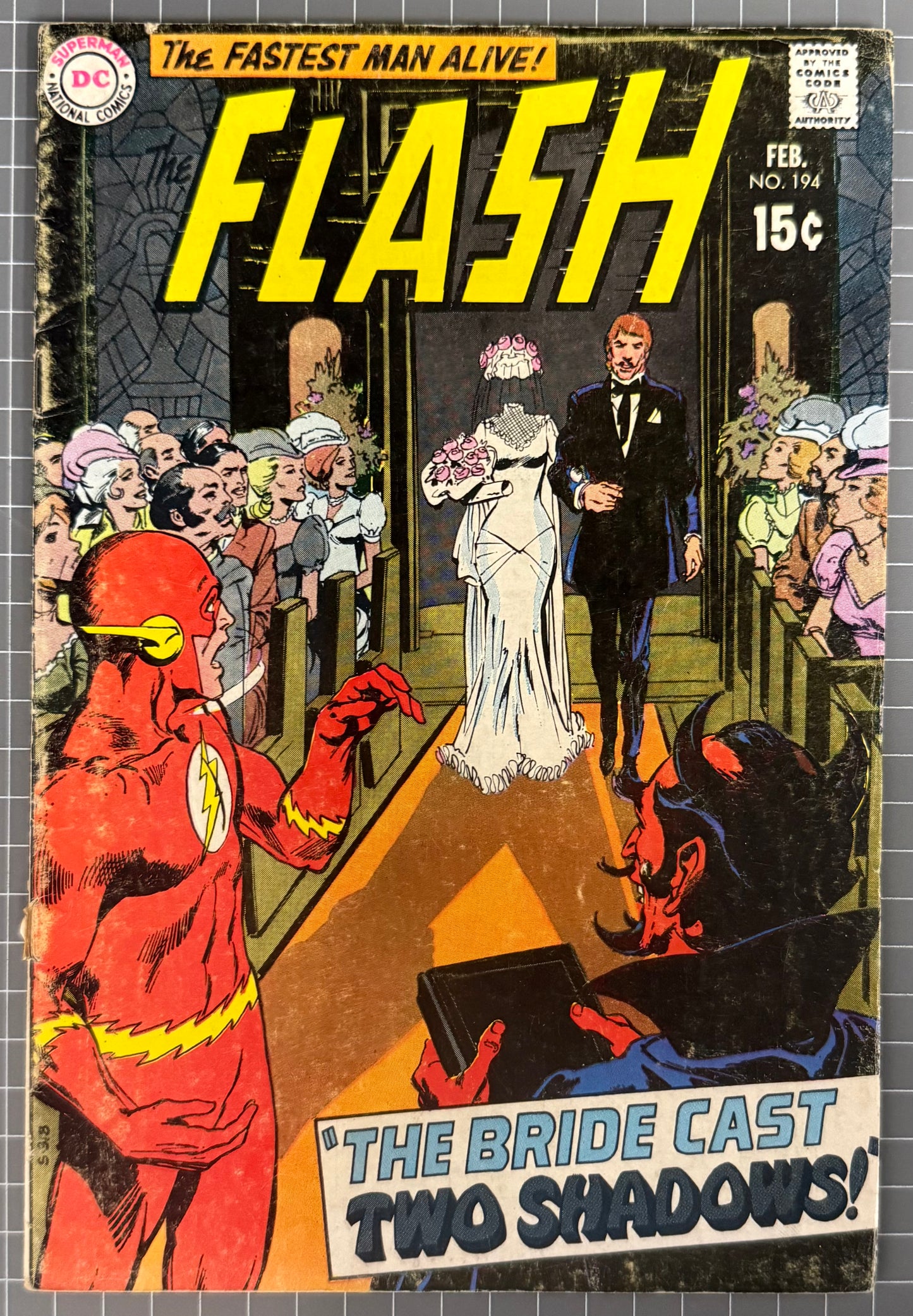THE FLASH #194 [DC COMICS] 1970 VG-
