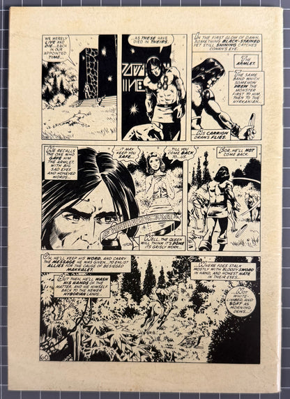 CONAN THE BARBARIAN #7 [YAFFA PUBLISHING] AUSTRALIAN MARVEL DIGEST COMIC 1981