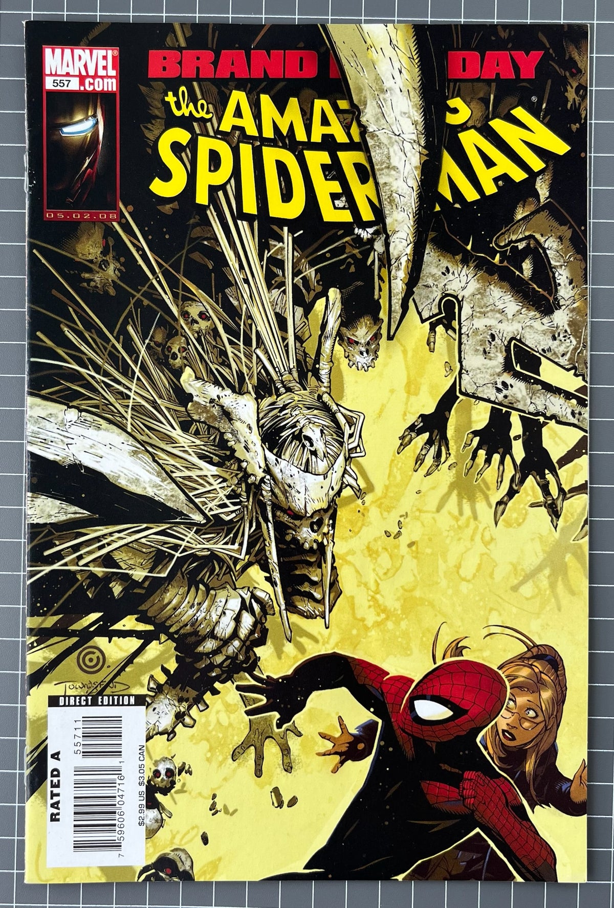 THE AMAZING SPIDER-MAN #557 [MARVEL COMICS] DIRECT 2008 VF+