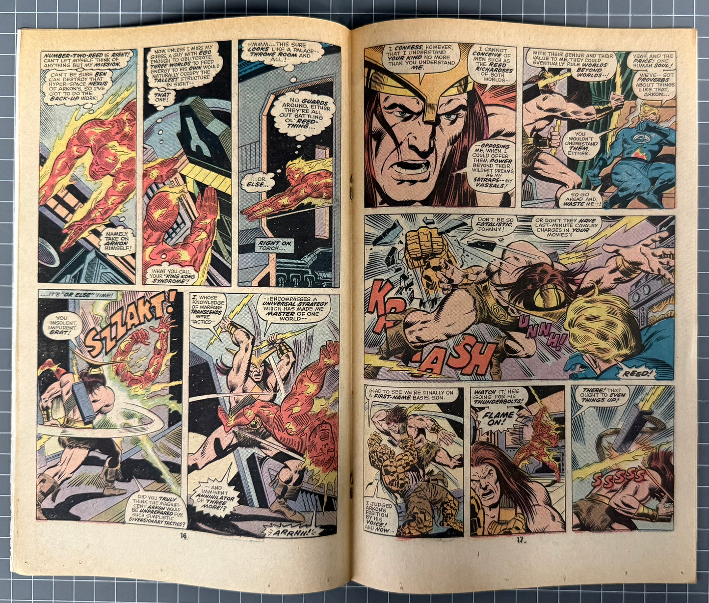 FANTASTIC FOUR #163 [MARVEL COMICS] 1975 VG/FN