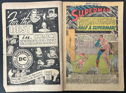 ACTION COMICS #290 [DC COMICS] DIRECT 1962 GD-