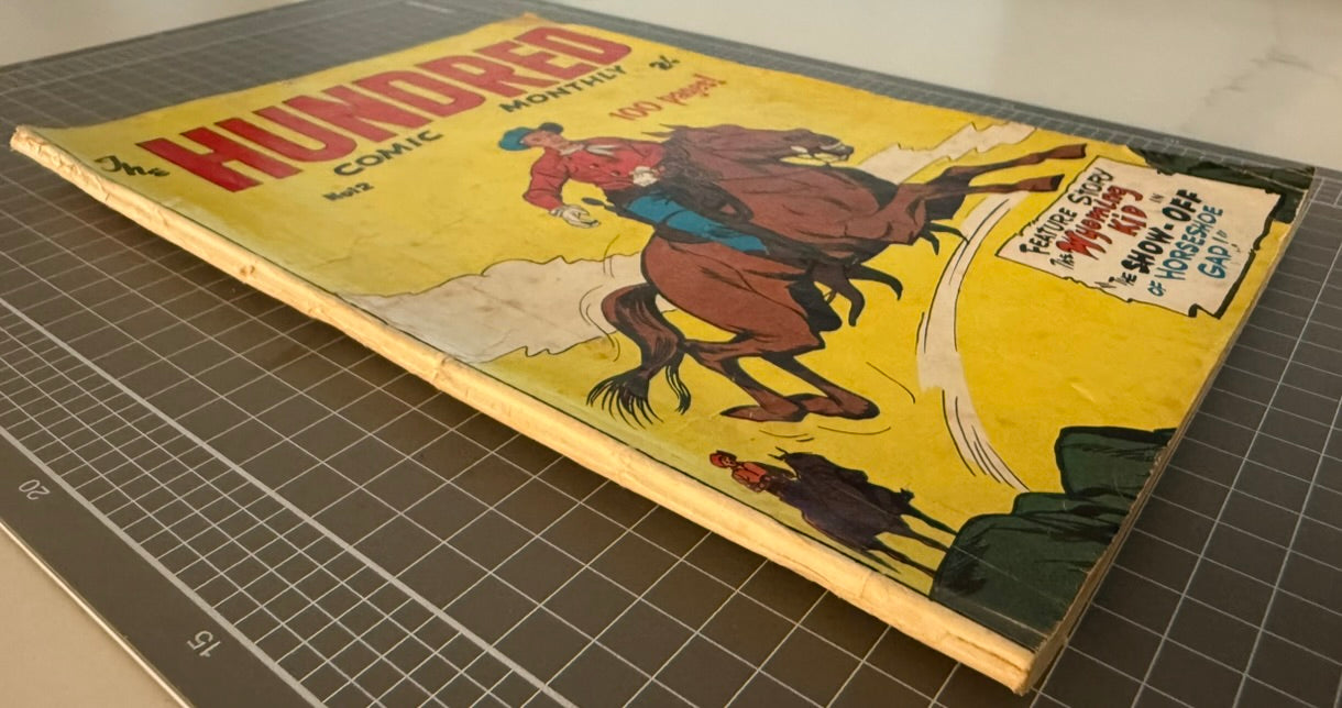 🔑 HUNDRED COMIC MONTHLY #12 [COLOUR COMICS] AUSTRALIAN DC 1957