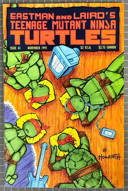 TEENAGE MUTANT NINJA TURTLES #41 (TMNT) [MIRAGE] COMIC 1991 VF