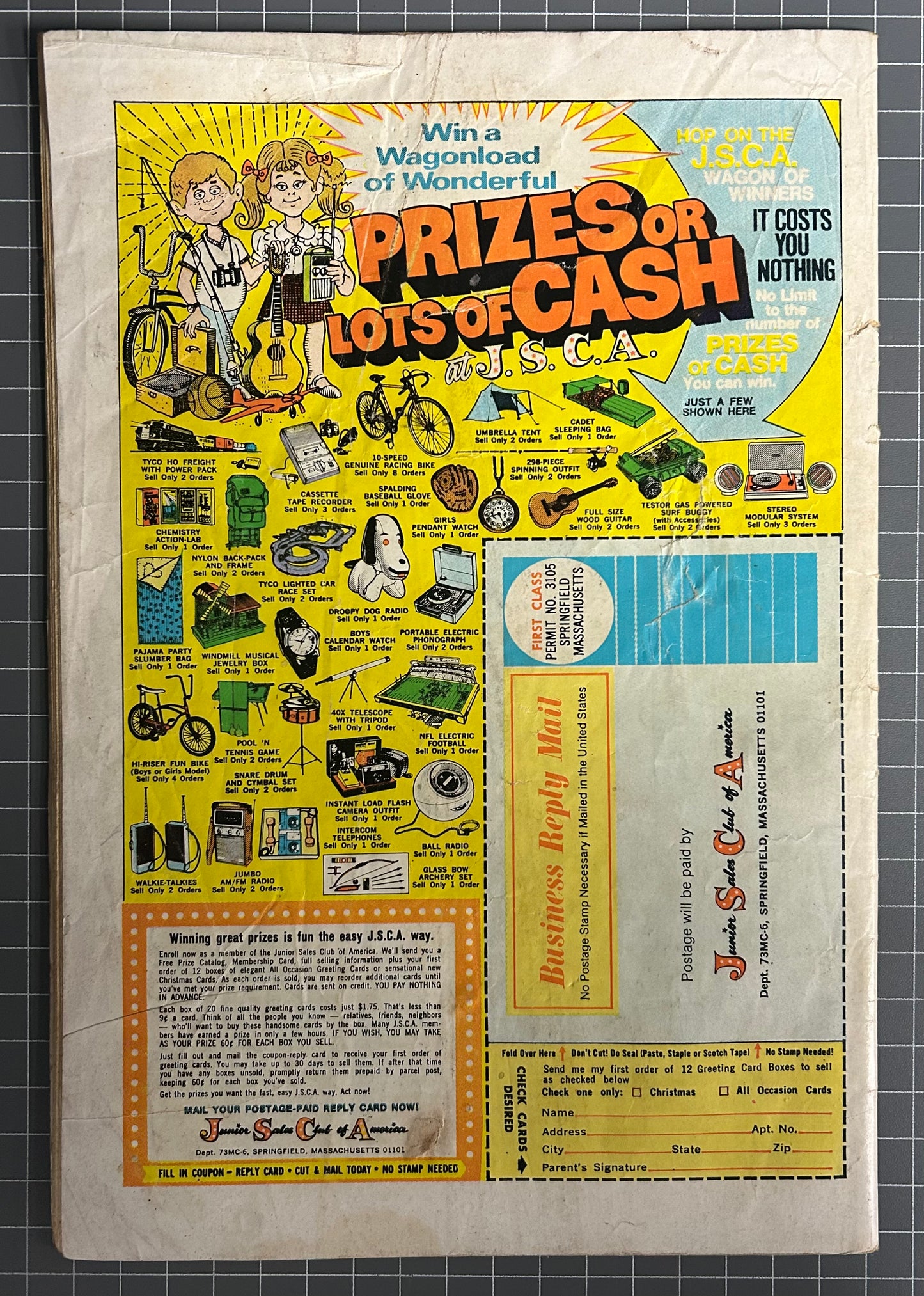 MARVEL SPOTLIGHT #12 [MARVEL COMICS] DIRECT 1973 GD+