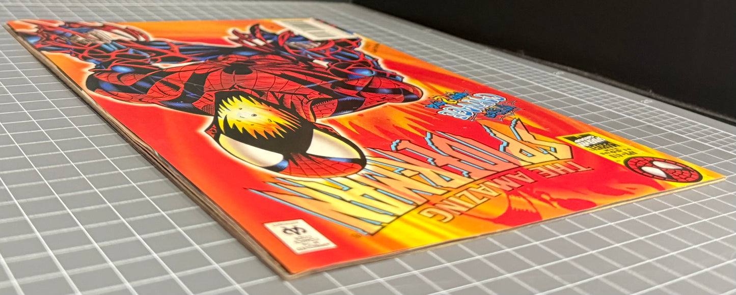 🔑 AMAZING SPIDER-MAN #410 [MARVEL COMICS] *1ST APP. SPIDER-CARNAGE* 1996 FN/VF