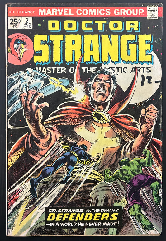 DR STRANGE #2 [MARVEL COMICS] DIRECT 1974 VG-