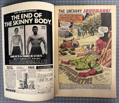 AMAZING ADVENTURES #7 [MARVEL COMICS] *INHUMANS & BLACK WIDOW* 1971 VG/FN