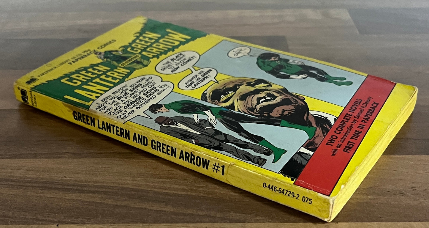 Green Lantern/Green Arrow #1 & 2 Neal Adams (Artist) Paperback Library, 1st Print, 1972