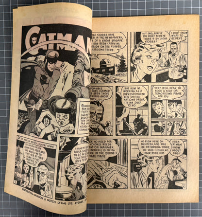 ADVENTURES OF CATMAN #18 [PAGE PUBLICATIONS] AUSTRALIAN COMIC 1966