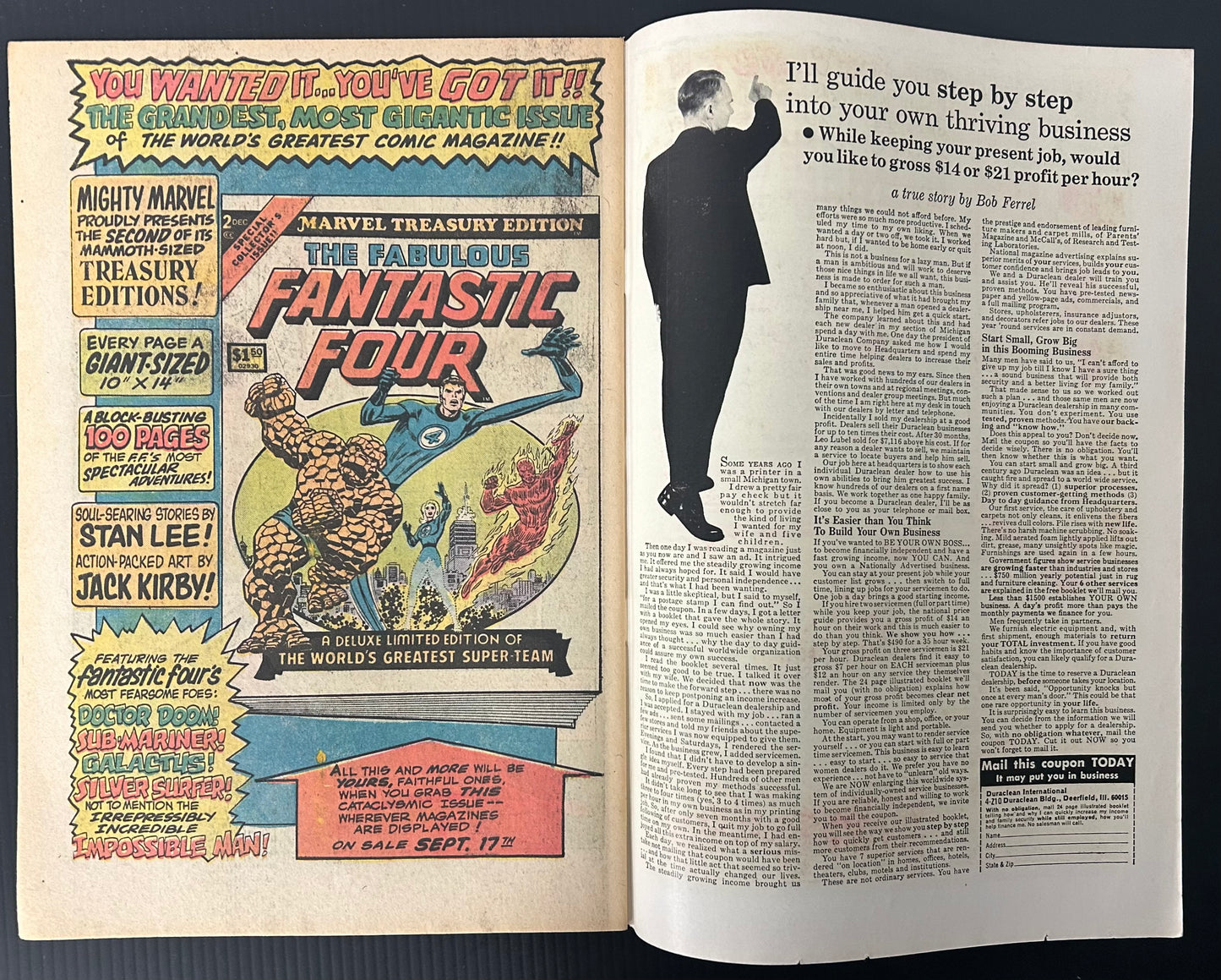 DAREDEVIL #117 [MARVEL COMICS] DIRECT 1975 FN/VF