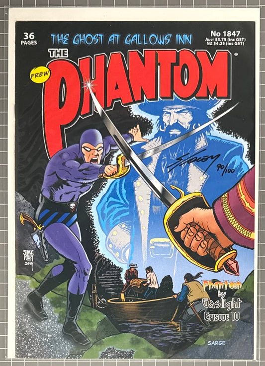 THE PHANTOM #1847 [FREW] ***SIGNED & LIMITED*** AUSTRALIAN COMIC 2019 NM