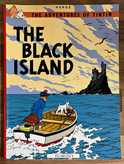 Adventures of Tintin: The Black Island by Herge, TPB (Egmont, 2002)