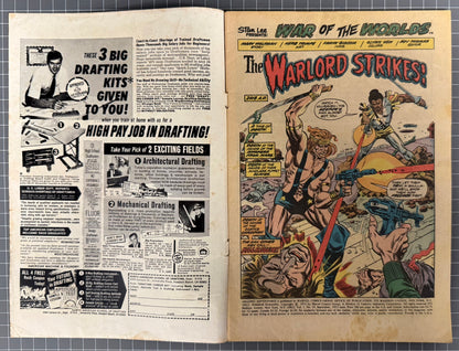 AMAZING ADVENTURES #20 [MARVEL COMICS] *WAR OF THE WORLDS* 1973 GD/VG